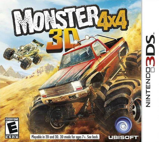 Monster 4X4 3D (Nintendo 3DS) - Game Manual Only