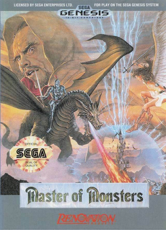 Master of Monsters (Sega Genesis) - Game Manual Only