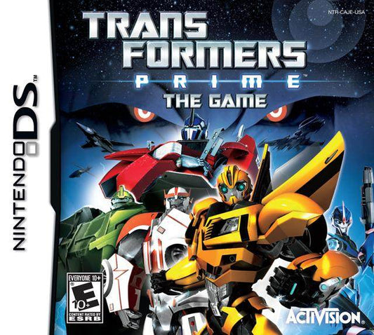 Transformers: Prime The Game (Nintendo DS) - Game Manual Only