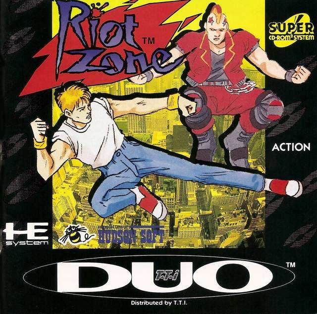 Riot Zone (TurboGrafx-16) - Game Manual Only