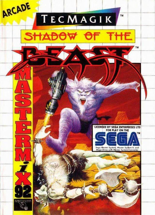 Shadow of the Beast (Sega Master System) - Game Manual Only