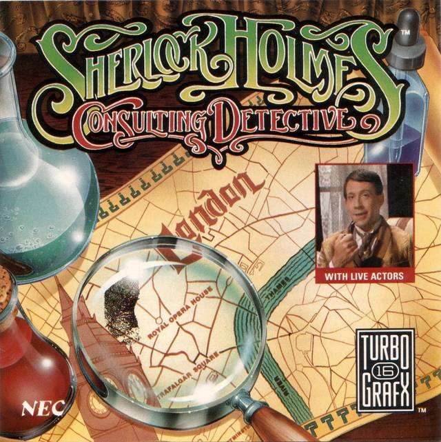 Sherlock Holmes: Consulting Detective [Super CD] (TurboGrafx-16) - Game Manual Only