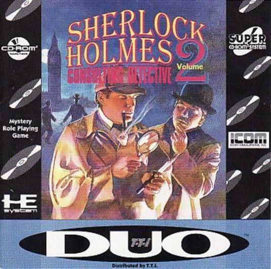 Sherlock Holmes: Consulting Detective Volume II [Super CD] (TurboGrafx-16) - Game Manual Only