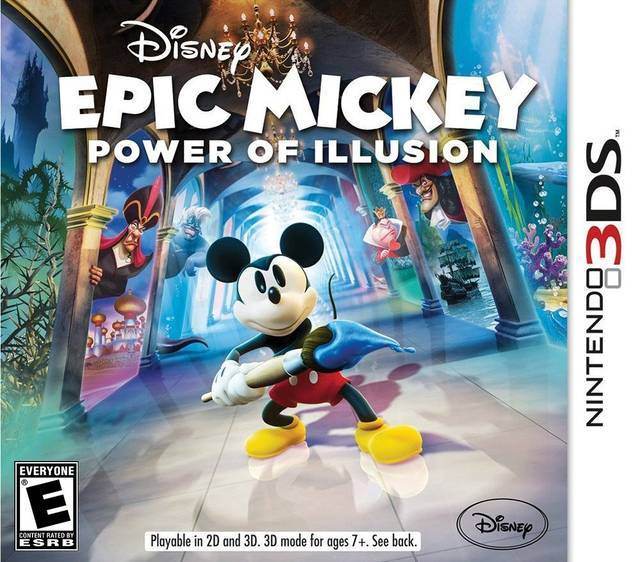 Disney Epic Mickey: Power Of Illusion (Nintendo 3DS) - Game Manual Only