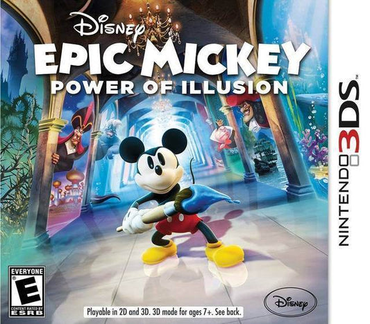 Disney Epic Mickey: Power Of Illusion (Nintendo 3DS) - Game Manual Only