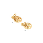 Cute Gold Tree Charm, Sku#Y773