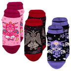 Ultimate Baphomet Ankle and Crew Sock Pack | 6 Designs - 