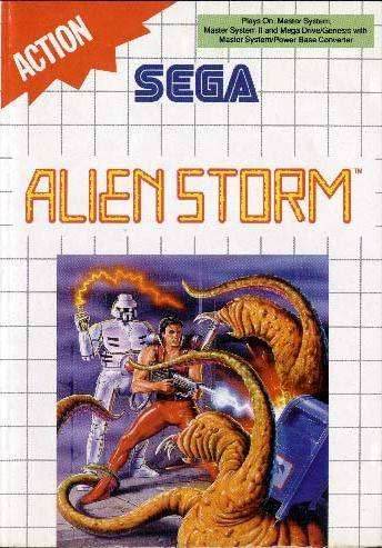 Alien Storm (Sega Master System) - Game Manual Only
