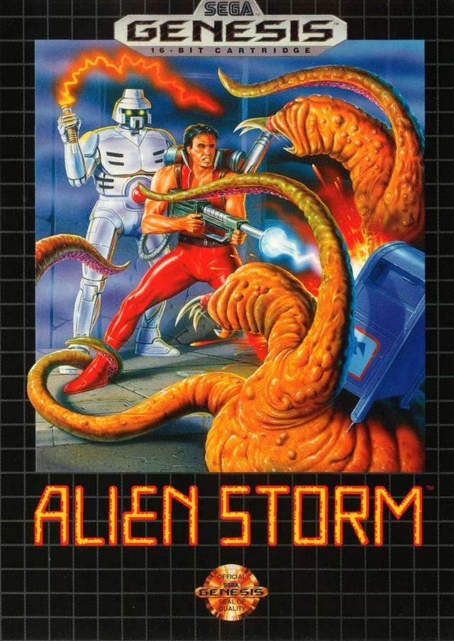 Alien Storm (Sega Genesis) - Game Manual Only