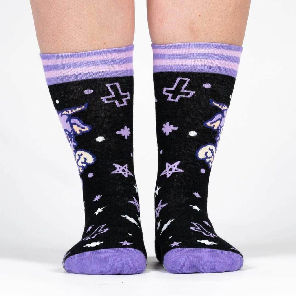 Baby Baphomet Crew Socks - 
