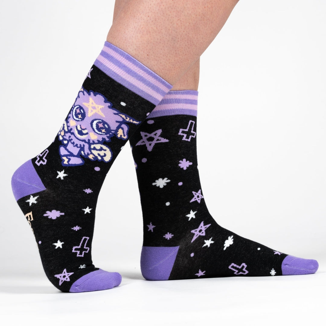 Baby Baphomet Ankle & Crew Sock Pack | 2 Designs