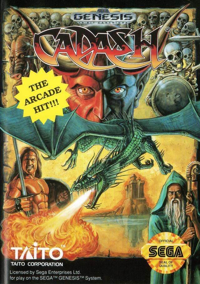 Cadash (Sega Genesis) - Game Manual Only