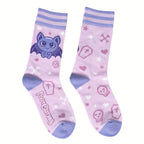 Widdle Bat Guy Crew Socks - 