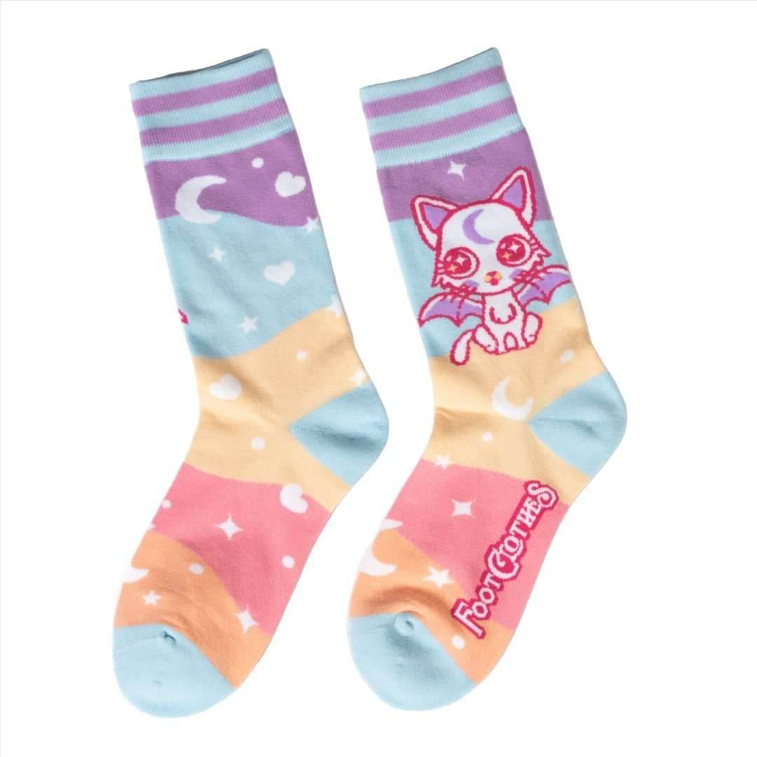 Mystic Kitty Crew Socks - 