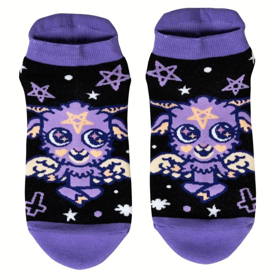 Baby Baphomet Ankle Socks - 