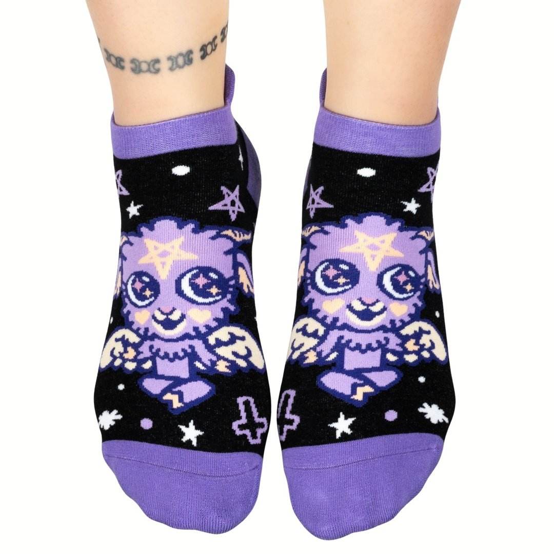 Baby Baphomet Ankle Socks - 