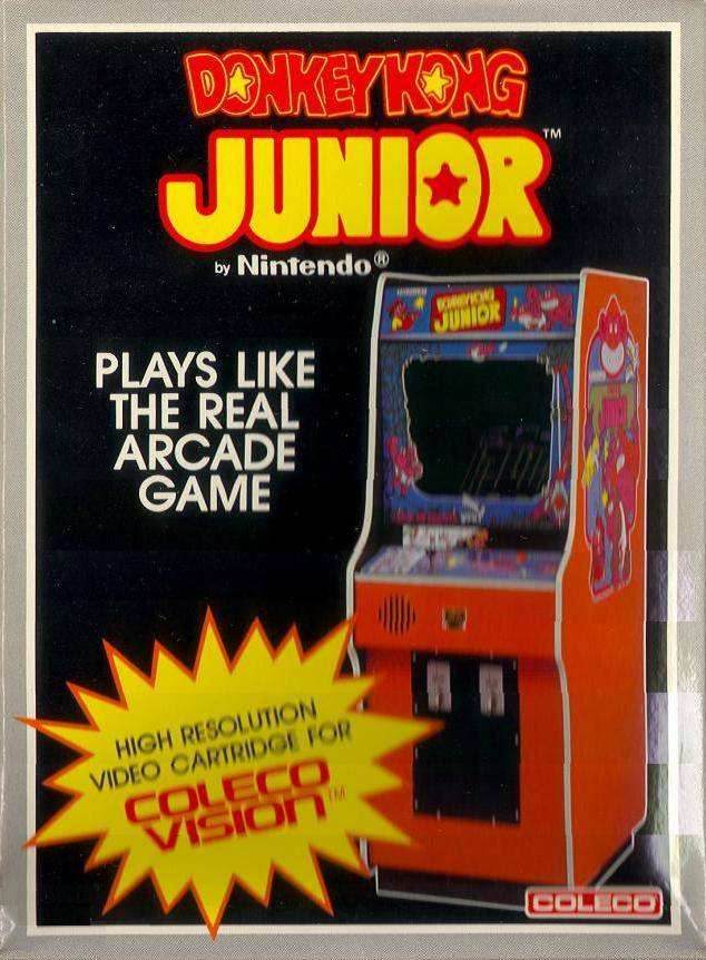 Donkey Kong Junior (Colecovision) - Game Manual Only