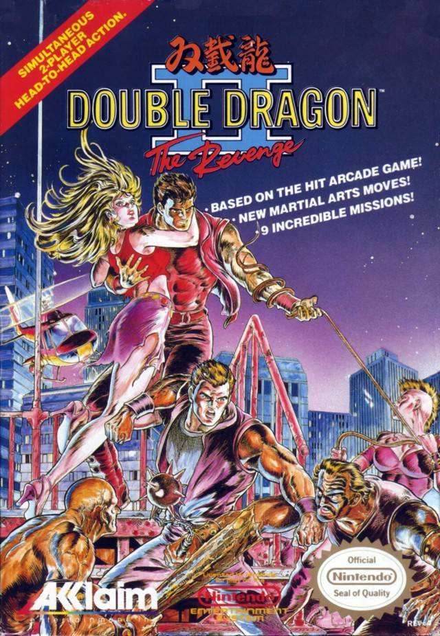 Double Dragon II (Nintendo NES) - Game Manual Only