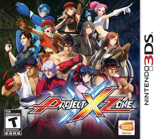 Project X Zone (Nintendo 3DS) - Game Manual Only