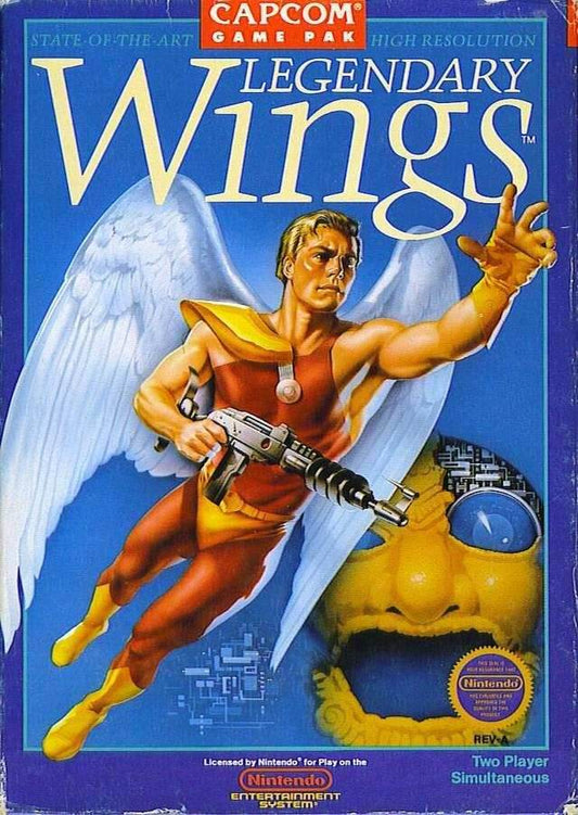 Legendary Wings (Nintendo NES) - Game Manual Only
