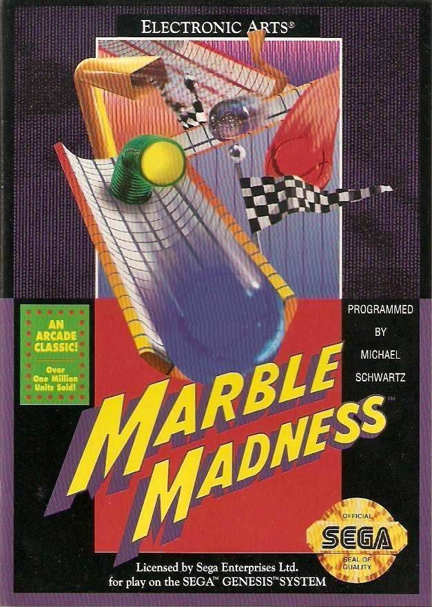 Marble Madness (Sega Genesis) - Game Manual Only