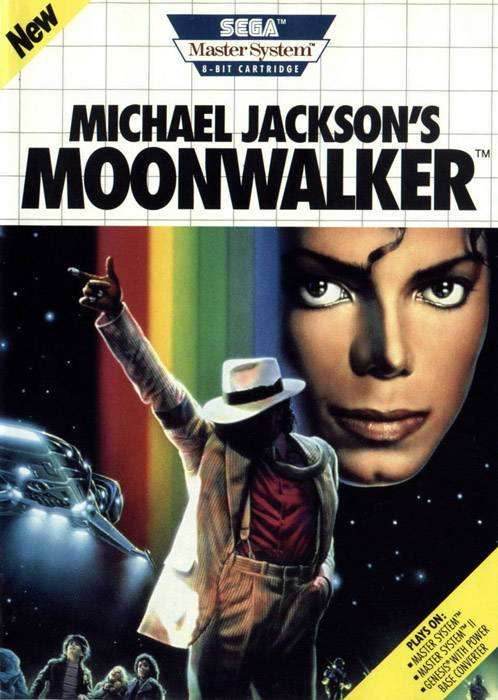 Michael Jackson's Moonwalker (Sega Master System) - Game Manual Only