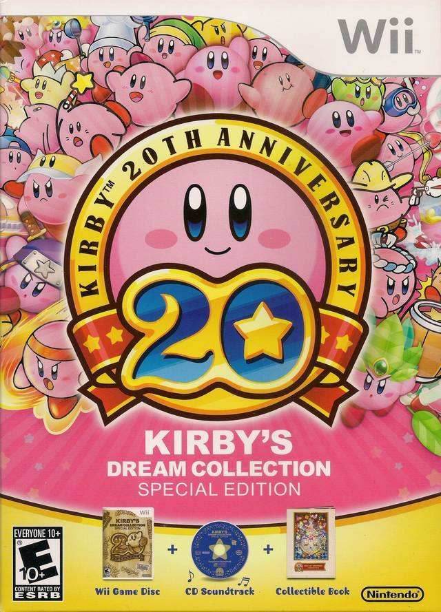 Kirby's Dream Collection: Special Edition (Wii) - Game Manual Only