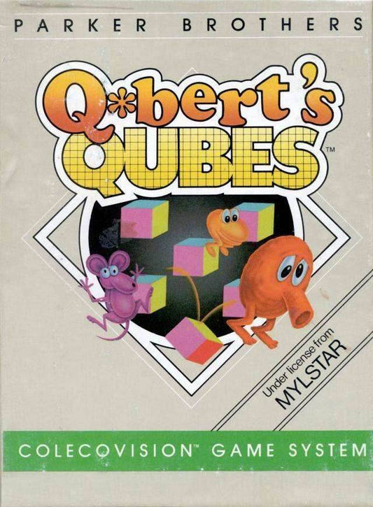 Q*bert's Qubes (Colecovision) - Game Manual Only