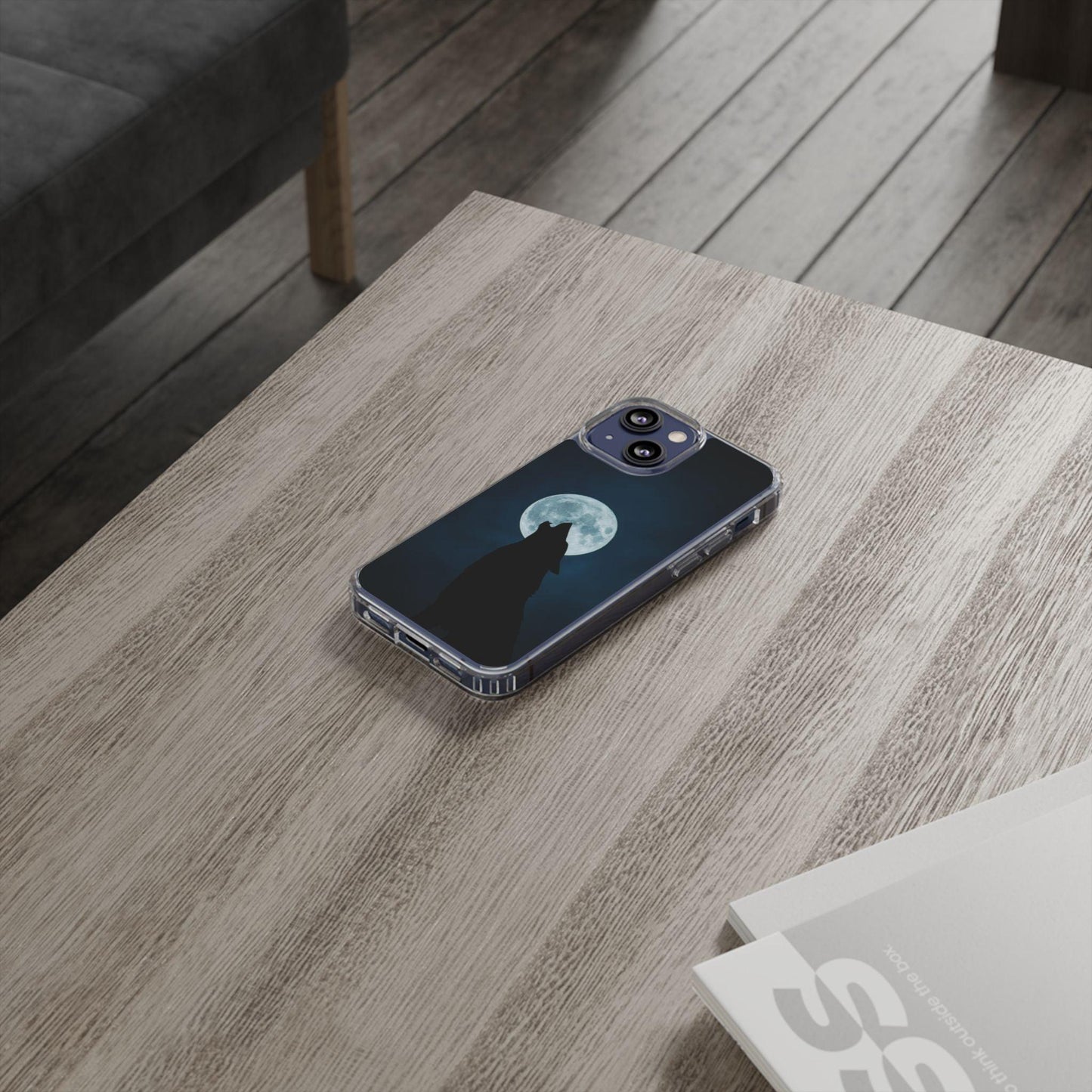 Full Moon and Wolf Clear Cases