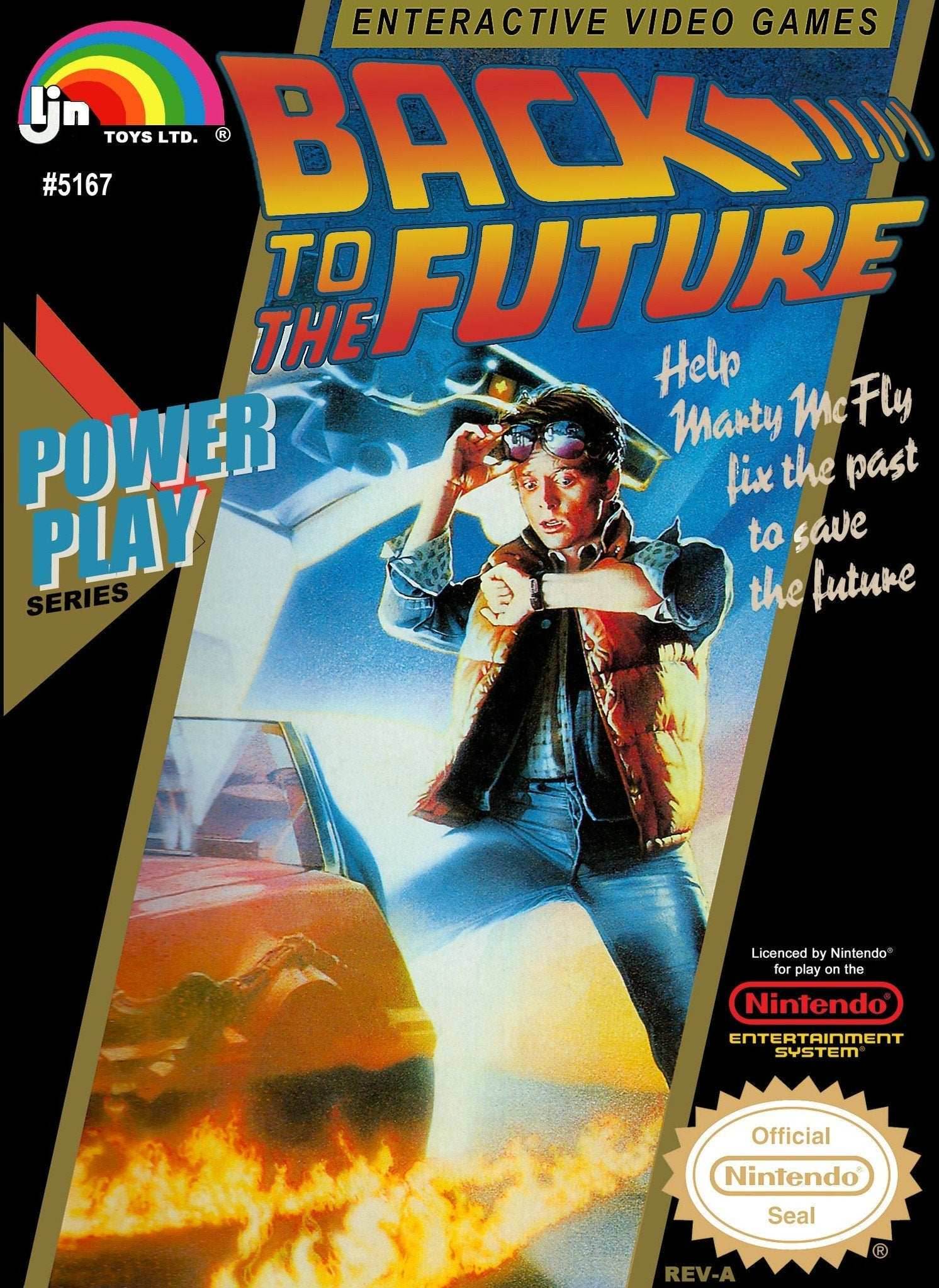 Back to the Future (Nintendo NES) - Game Only