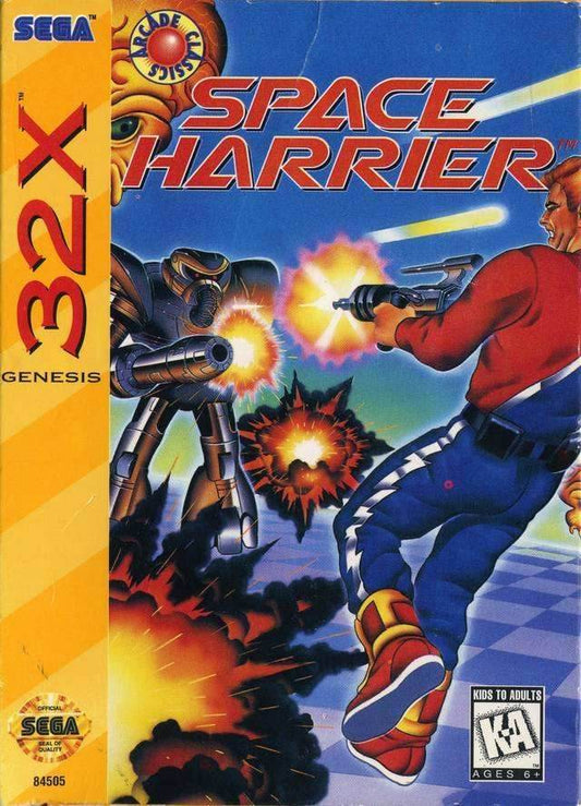 Space Harrier 32X (Sega Genesis) - Game Manual Only