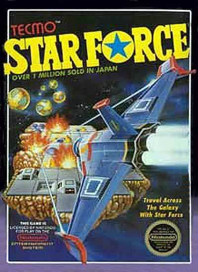 Star Force (Nintendo NES) - Game Manual Only