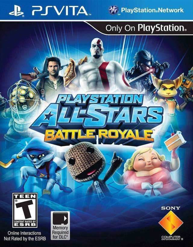 Playstation All-Stars Battle Royale (Playstation Vita) - Game Manual Only