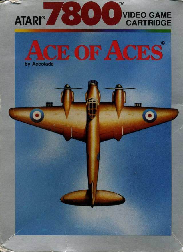 Ace of Aces (Atari 7800) - Game Manual Only