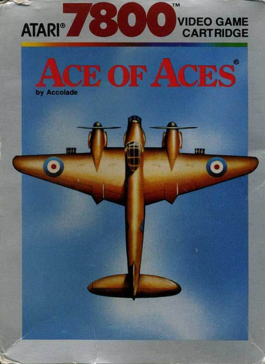 Ace of Aces (Atari 7800) - Game Manual Only