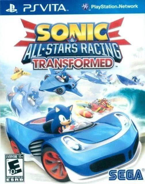 Sonic & All Stars Racing Transformed (Playstation Vita) - Game Manual Only