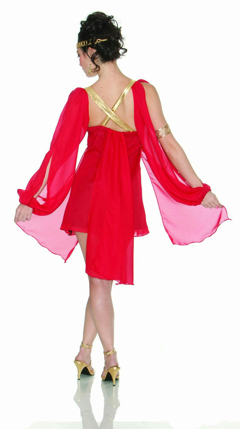 Delicious Grecian Goddess in Red Sexy Adult Costume XS/SM