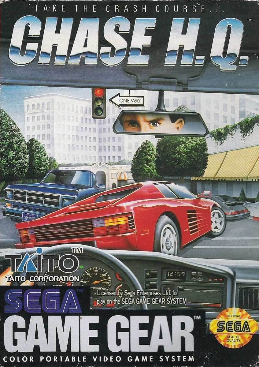 Chase H.Q. (Sega Game Gear) - Game Manual Only
