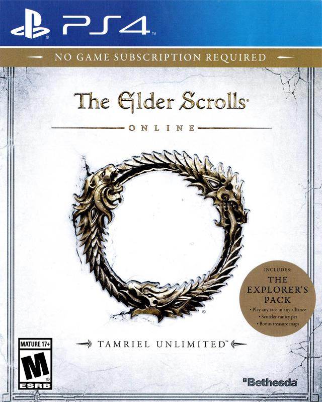 The Elder Scrolls Online: Tamriel Unlimited (Playstation 4) - Game Manual Only