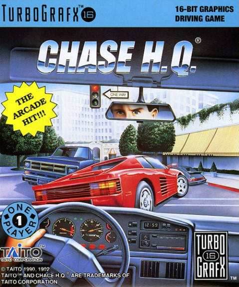 Chase H.Q. (TurboGrafx-16) - Game Manual Only