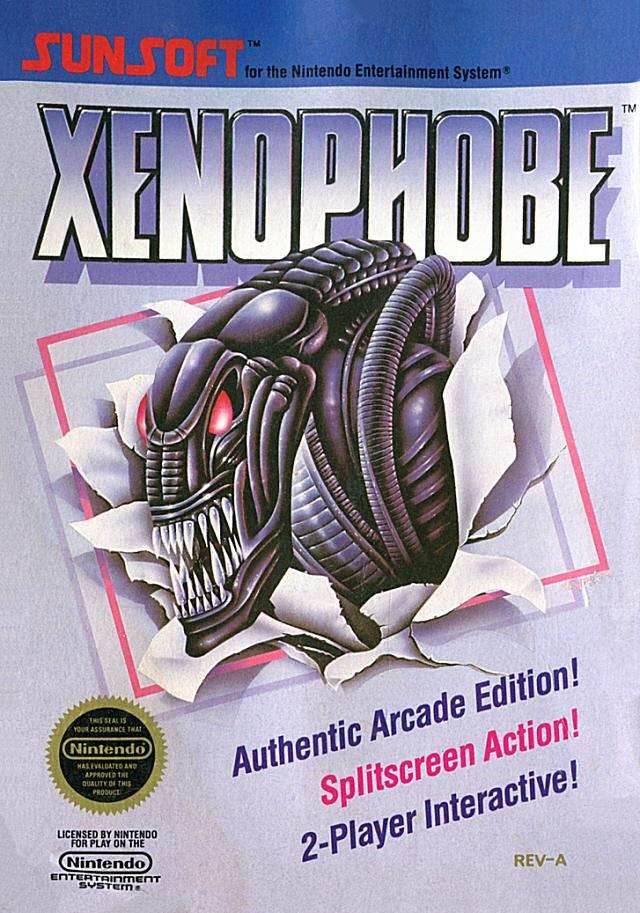 Xenophobe (Nintendo NES) - Game Manual Only