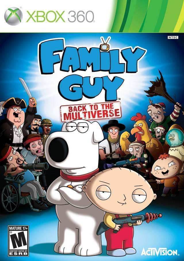 Family Guy Back to the Multiverse (Xbox 360) - Game Manual Only