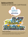 B-17 Bomber (Intellivision) - Game Manual Only