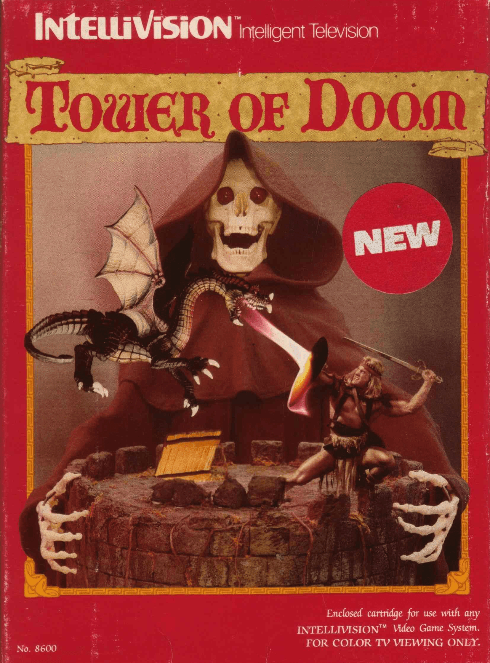 Tower of Doom (Intellivision) - Game Manual Only
