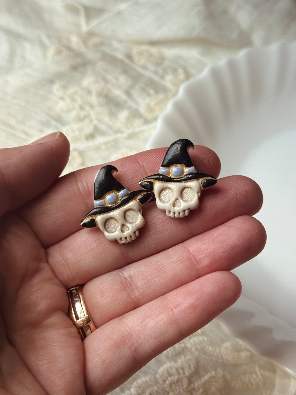 Hex and Bones Studs