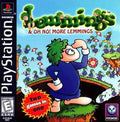 Lemmings & Oh No! More Lemmings (Playstation) - Game Manual Only