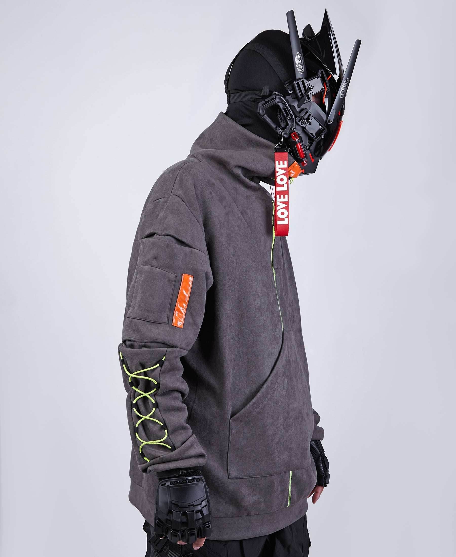 APH509 Not Evil Cyber Sweater - Grey / S