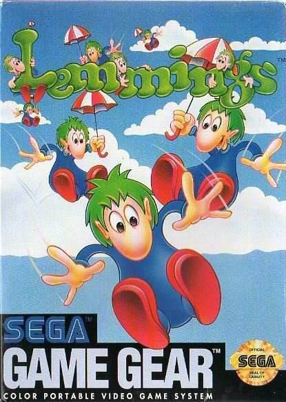 Lemmings (Sega Game Gear) - Game Manual Only