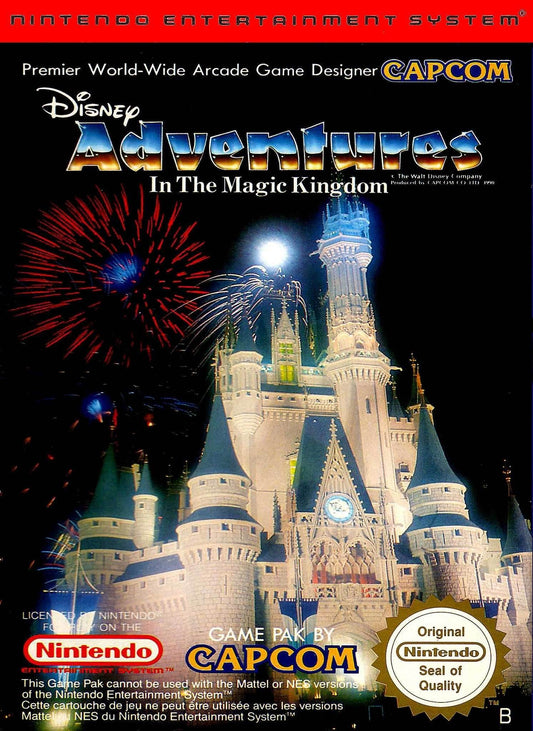Adventures in the Magic Kingdom (Nintendo NES) - Game Manual Only