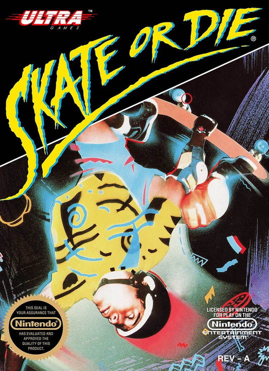 Skate Or Die (Nintendo NES) - Game Only